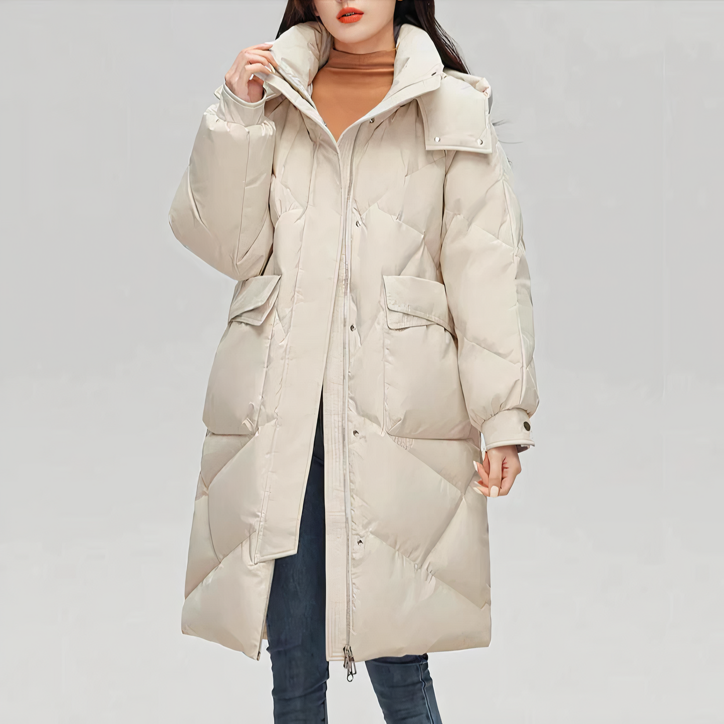 Lång Damjacka – Värmande & Stilren