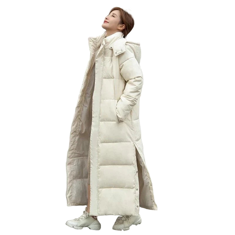 Damernas Vinterjacka Vindskyddande