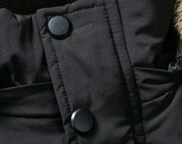 Vattentät Fleecefodrad Parkas för Kvinnor – Varm & Stilren Vinterjacka - Dam