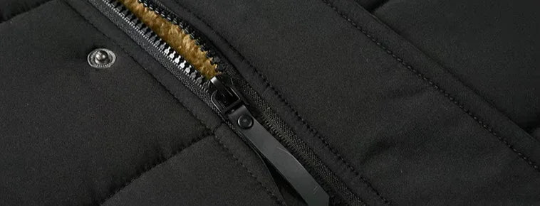 Vattentät Fleecefodrad Parkas för Kvinnor – Varm & Stilren Vinterjacka - Dam