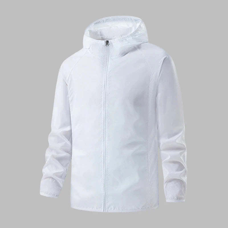 Unisex Vandringsjacka Vattentät Solskydd Vindskydd för Utomhusaktiviteter