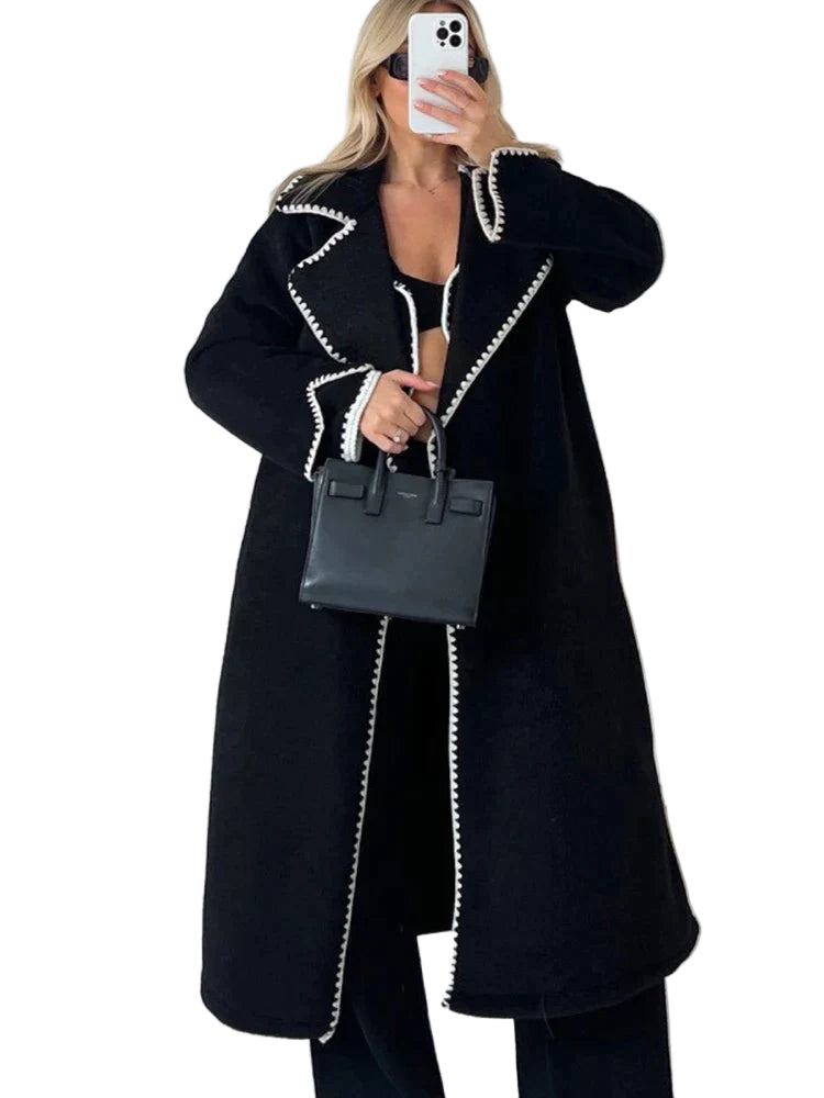 Dam Vinterfrakk – Värmande, Elegant & Tidlös för Vintern